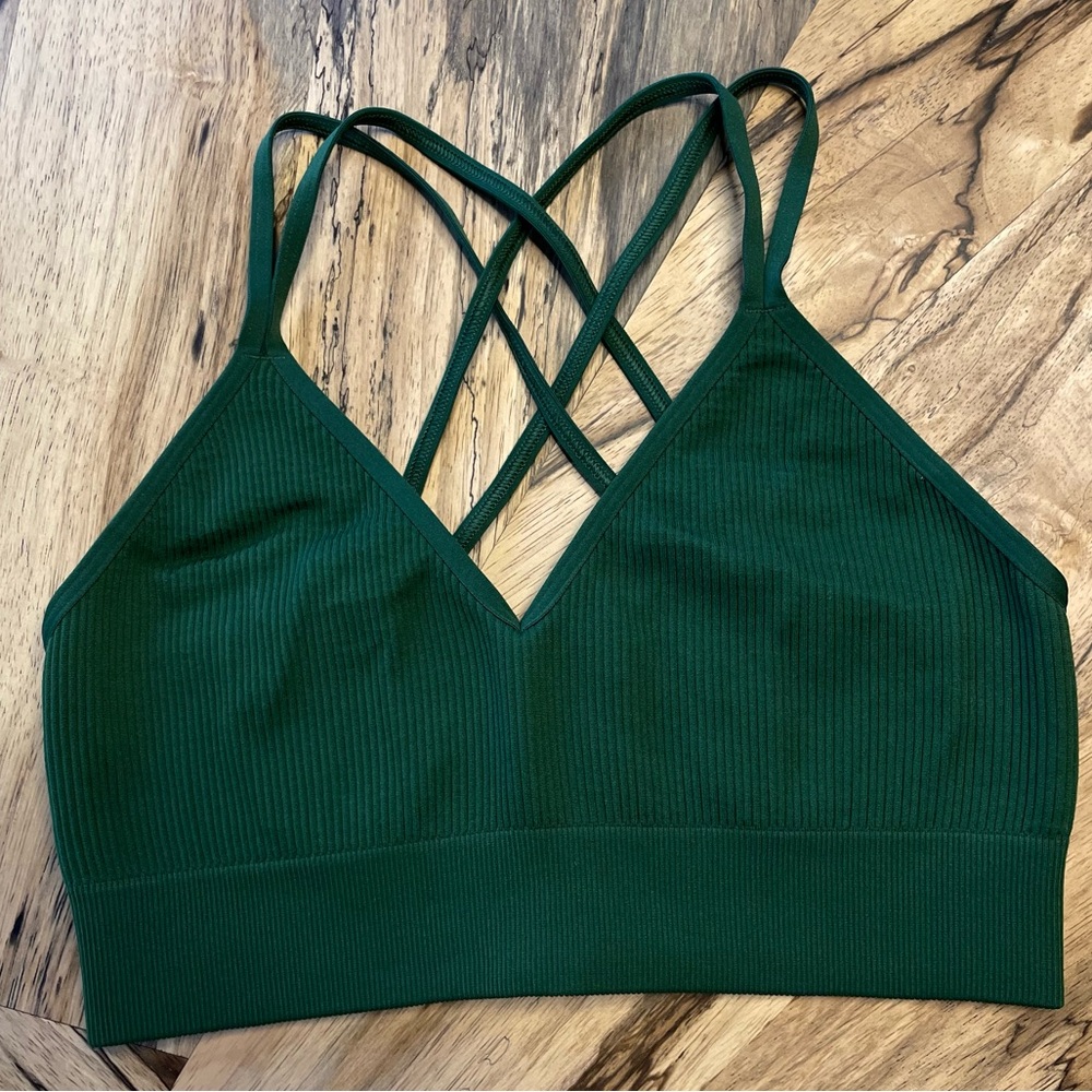 Aerie Green Sport Tank Women’s L